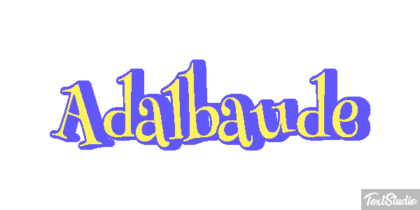 Adalbaude Effet de texte