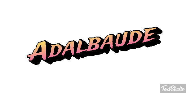 Adalbaude Effet de texte