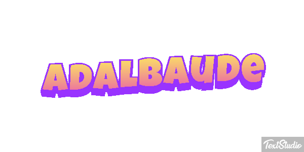 Adalbaude Effet de texte
