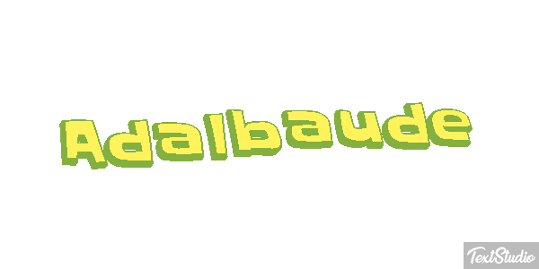 Adalbaude Effet de texte