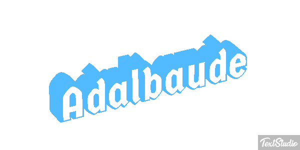 Adalbaude Effet de texte