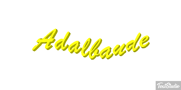 Adalbaude Effet de texte