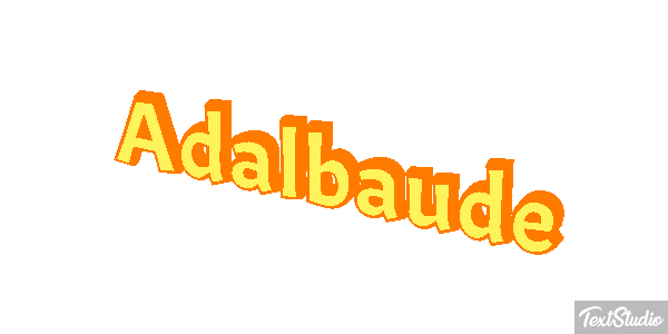 Adalbaude Effet de texte