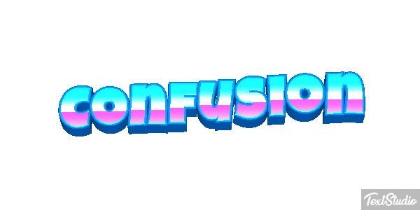 Confusion Text effect