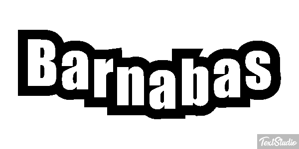Barnabas Effet de texte
