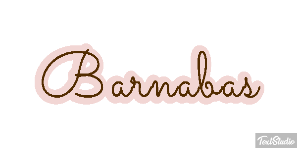 Barnabas Effet de texte