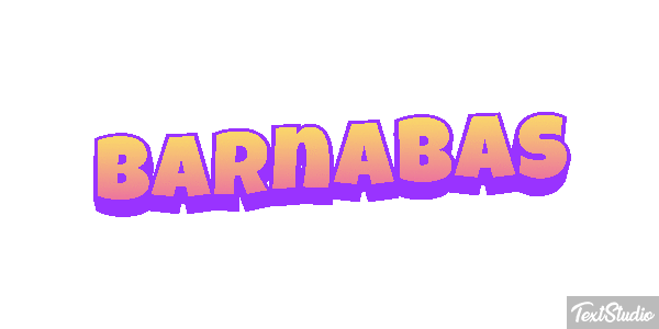 Barnabas Effet de texte