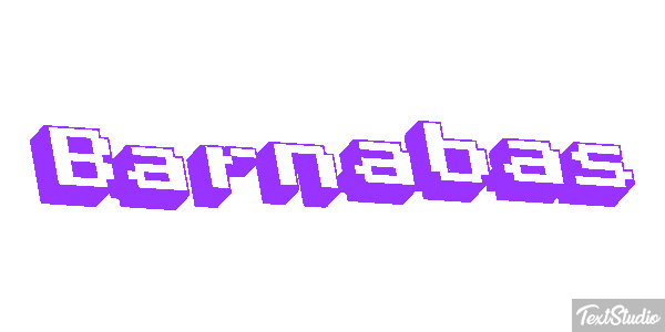 Barnabas Effet de texte