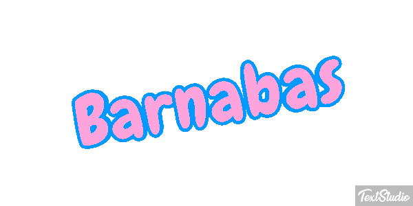 Barnabas Effet de texte