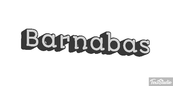 Barnabas Effet de texte