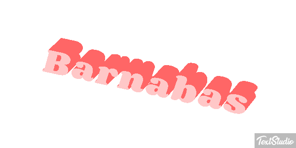 Barnabas Effet de texte