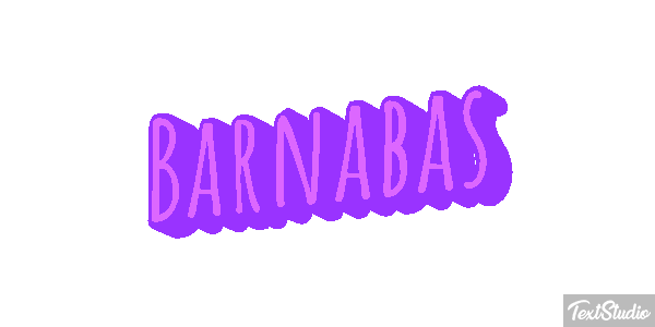 Barnabas Effet de texte