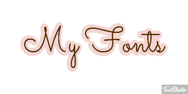 My Fonts Effetto testo