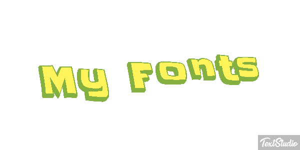My Fonts Effetto testo