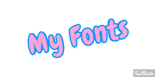 My Fonts Effetto testo