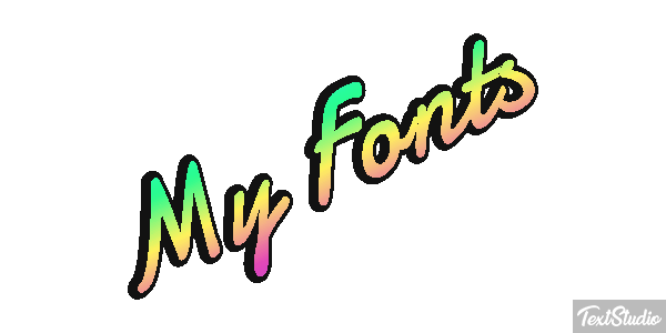 My Fonts Effetto testo
