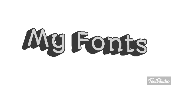 My Fonts Effetto testo