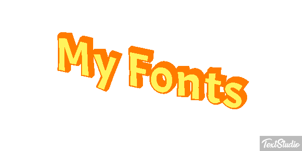 My Fonts Effetto testo