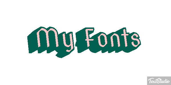 My Fonts Effetto testo