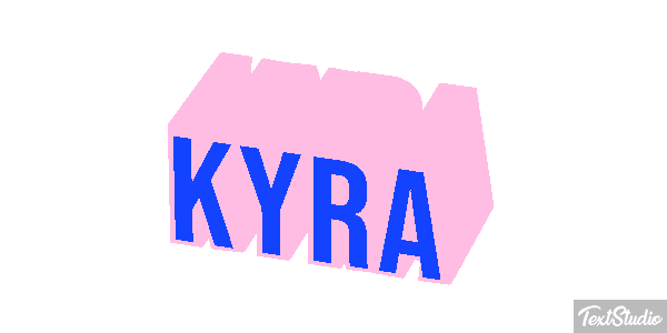 Kyra Effet de texte