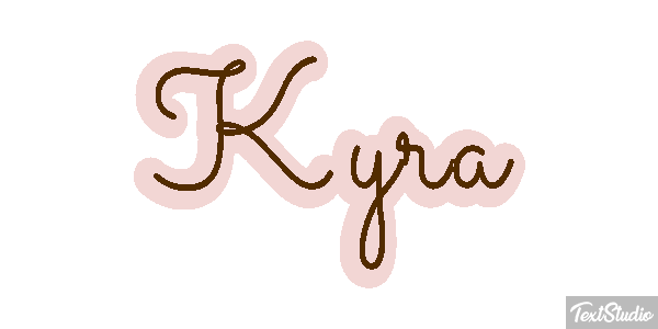 Kyra Effet de texte