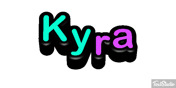 Kyra Effet de texte