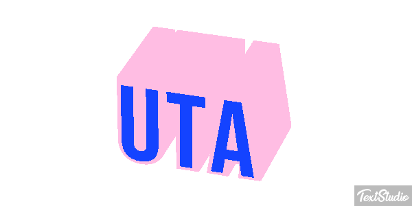 Uta Текстовый эффект