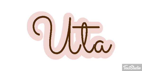 Uta Текстовый эффект