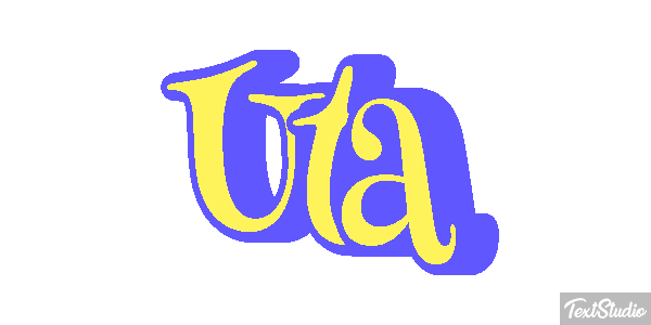 Uta Текстовый эффект