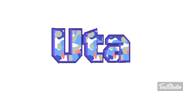 Uta Текстовый эффект