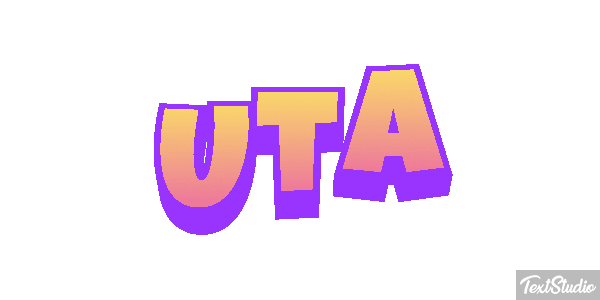 Uta Текстовый эффект
