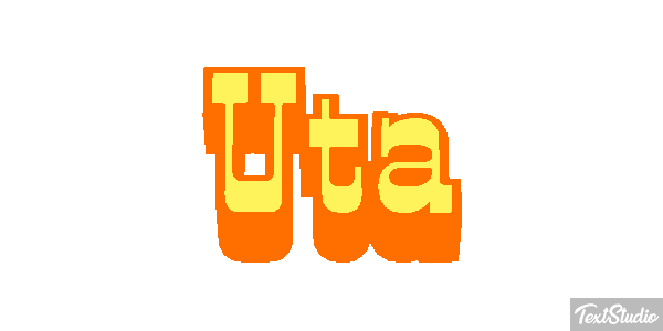Uta Текстовый эффект
