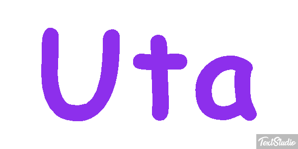 Uta Текстовый эффект