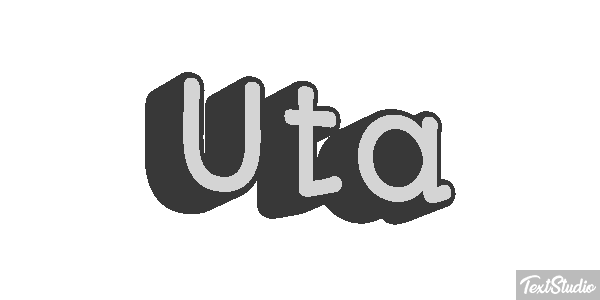 Uta Текстовый эффект