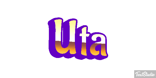 Uta Текстовый эффект