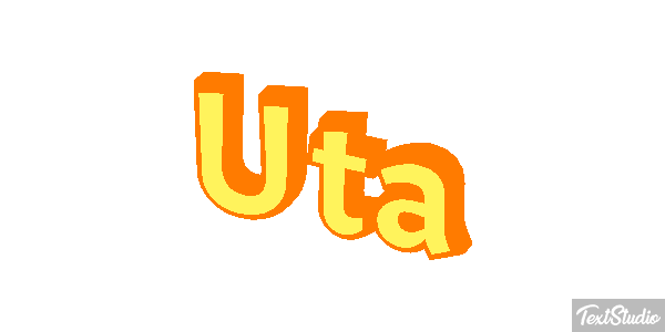Uta Текстовый эффект