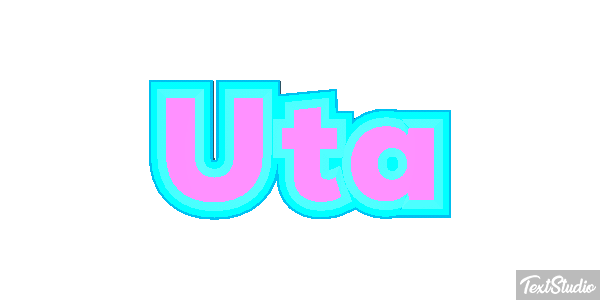 Uta Текстовый эффект