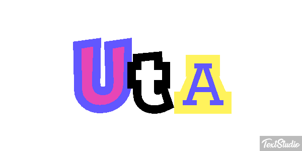 Uta Текстовый эффект