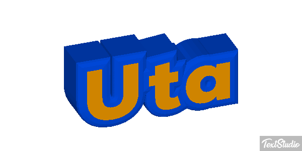 Uta Текстовый эффект