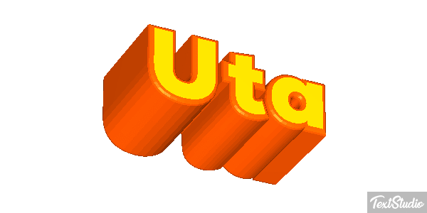 Uta Текстовый эффект