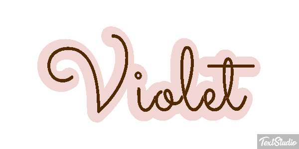 Violet Effet de texte