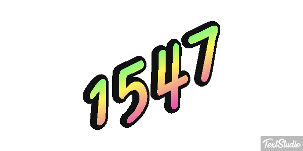 1547 テキスト効果