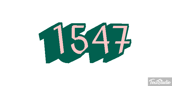 1547 テキスト効果
