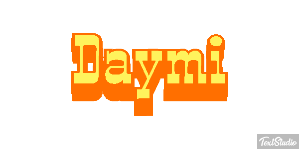 Daymi テキスト効果