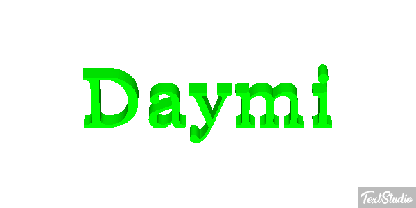 Daymi テキスト効果