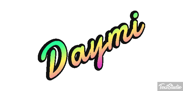 Daymi テキスト効果