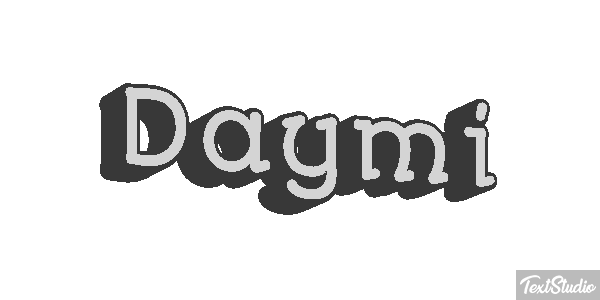 Daymi テキスト効果