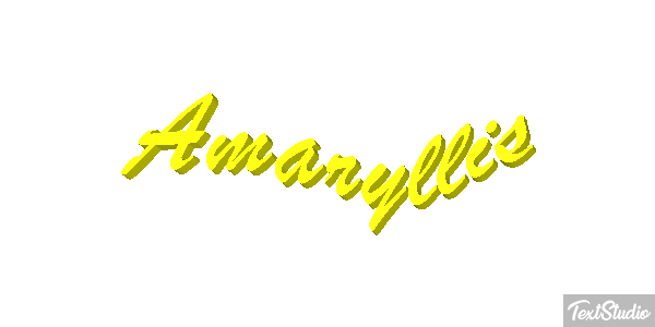 Amaryllis Efecto de texto