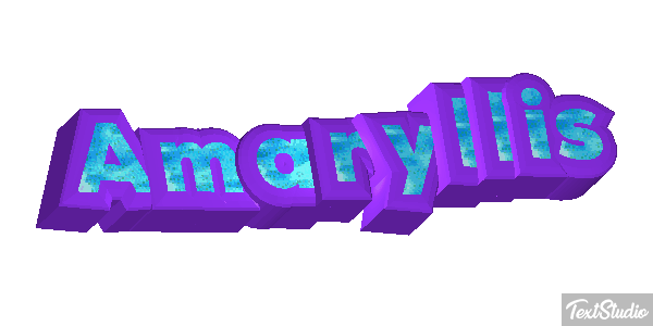 Amaryllis Efecto de texto