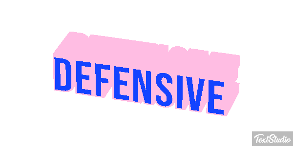 Defensive Efecto de texto